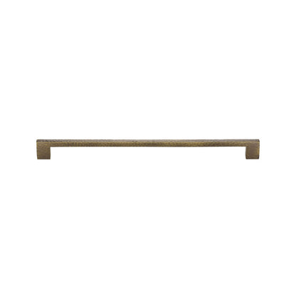 Metro Cabinet Pull Hammered Design by M Marcus - Heritage Brass