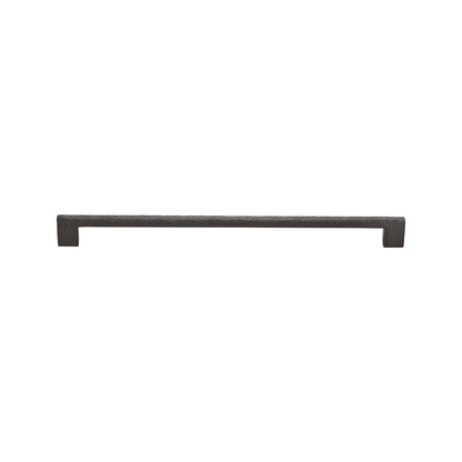 Metro Cabinet Pull Hammered Design by M Marcus - Heritage Brass