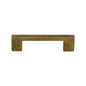 Metro Cabinet Pull Hammered Design by M Marcus - Heritage Brass