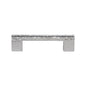 Metro Cabinet Pull Hammered Design by M Marcus - Heritage Brass
