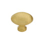 Victorian Oval Cabinet Knob Hammered Design by M Marcus - Heritage Brass