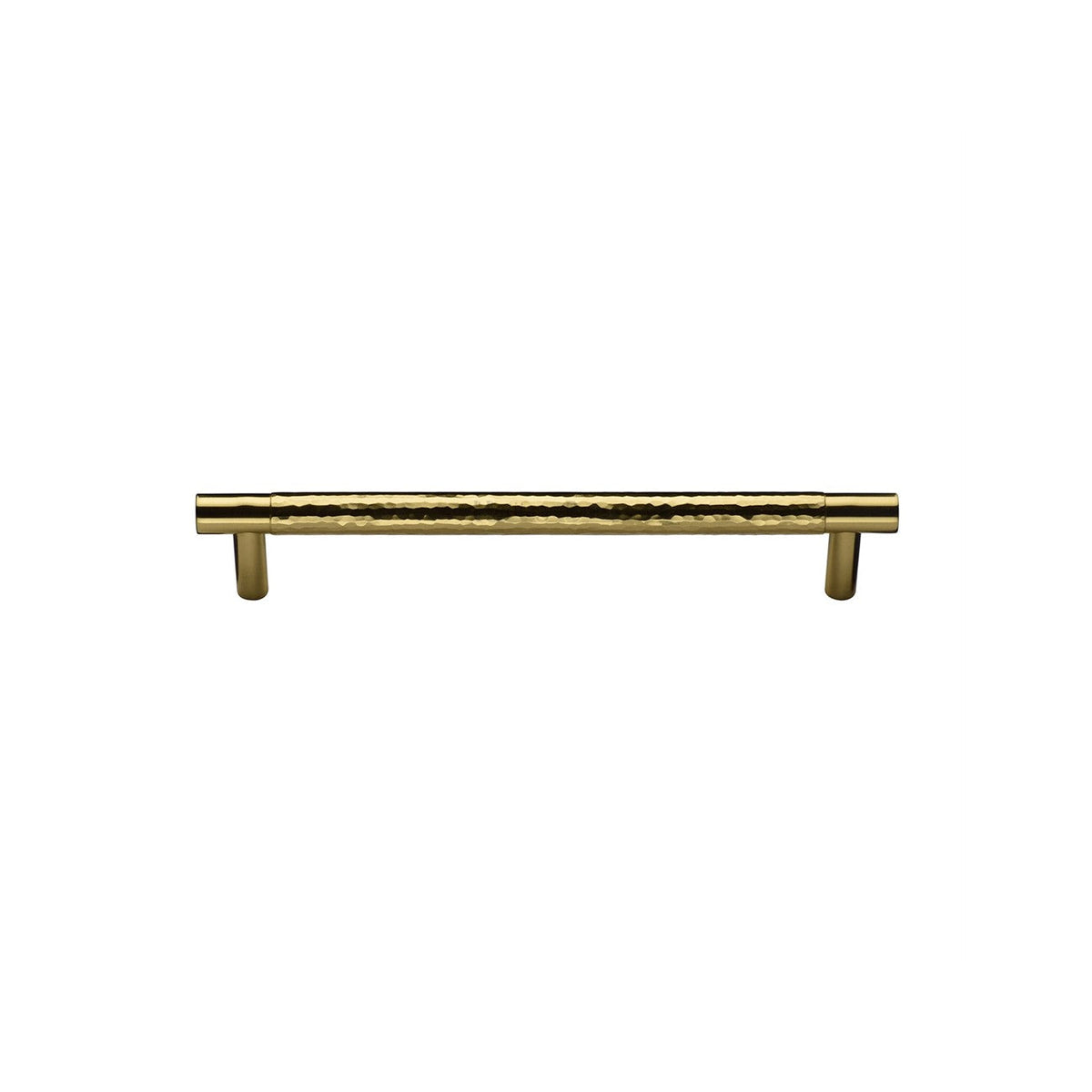 Heritage Brass Cabinet Pull Partial Hammered Design by M Marcus - Heritage Brass