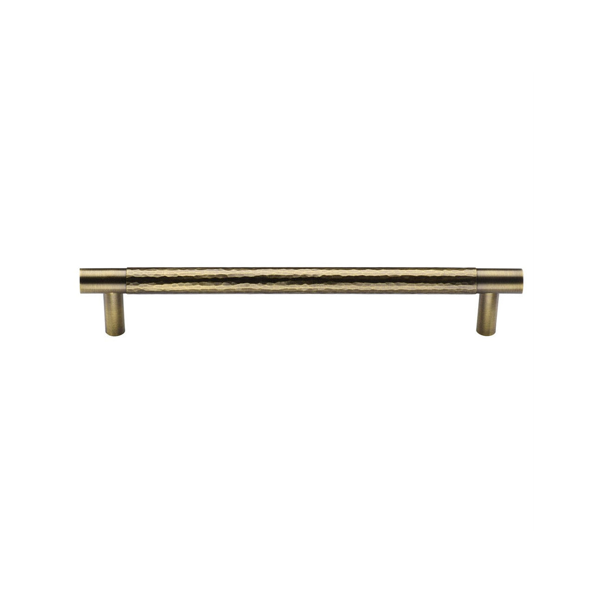 Heritage Brass Cabinet Pull Partial Hammered Design by M Marcus - Heritage Brass