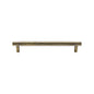 Heritage Brass Cabinet Pull Partial Hammered Design by M Marcus - Heritage Brass