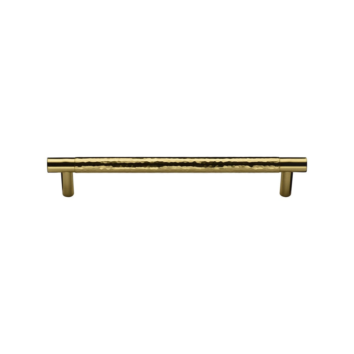 Heritage Brass Cabinet Pull Partial Hammered Design by M Marcus - Heritage Brass