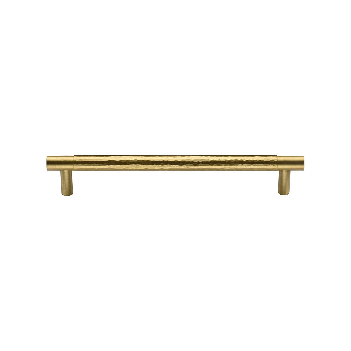 Heritage Brass Cabinet Pull Partial Hammered Design by M Marcus - Heritage Brass