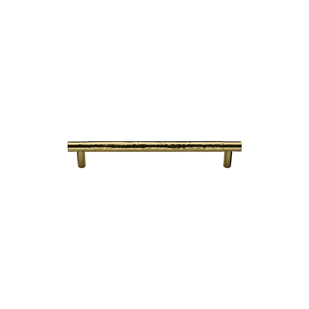 Heritage Brass Cabinet Pull Partial Hammered Design by M Marcus - Heritage Brass