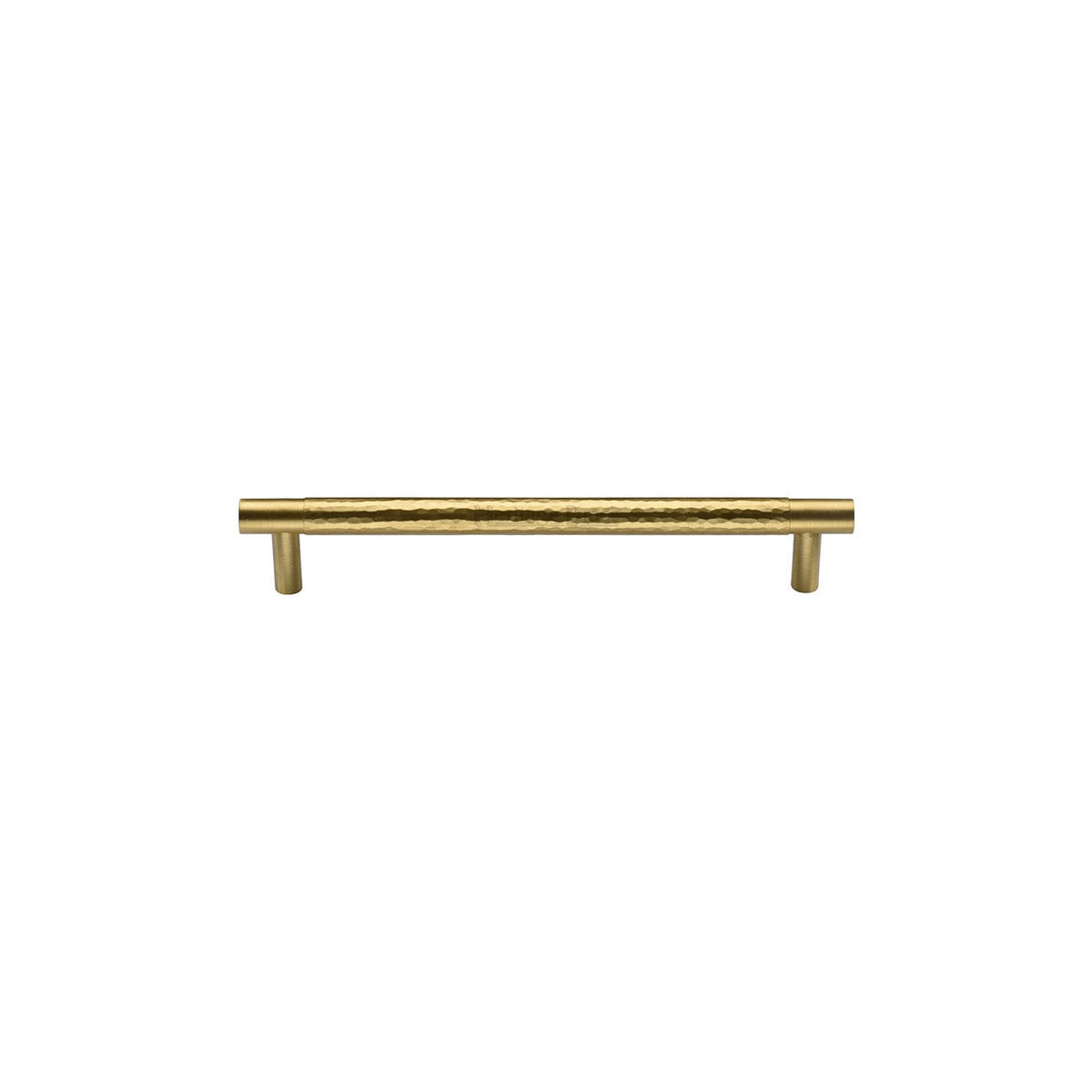 Heritage Brass Cabinet Pull Partial Hammered Design by M Marcus - Heritage Brass