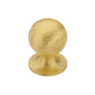 Ball Cabinet Knob Hammered Design by M Marcus - Heritage Brass