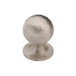 Ball Cabinet Knob Hammered Design by M Marcus - Heritage Brass
