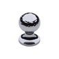 Ball Cabinet Knob Hammered Design by M Marcus - Heritage Brass