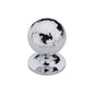 Ball Cabinet Knob Hammered Design by M Marcus - Heritage Brass