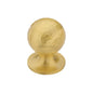 Ball Cabinet Knob Hammered Design by M Marcus - Heritage Brass