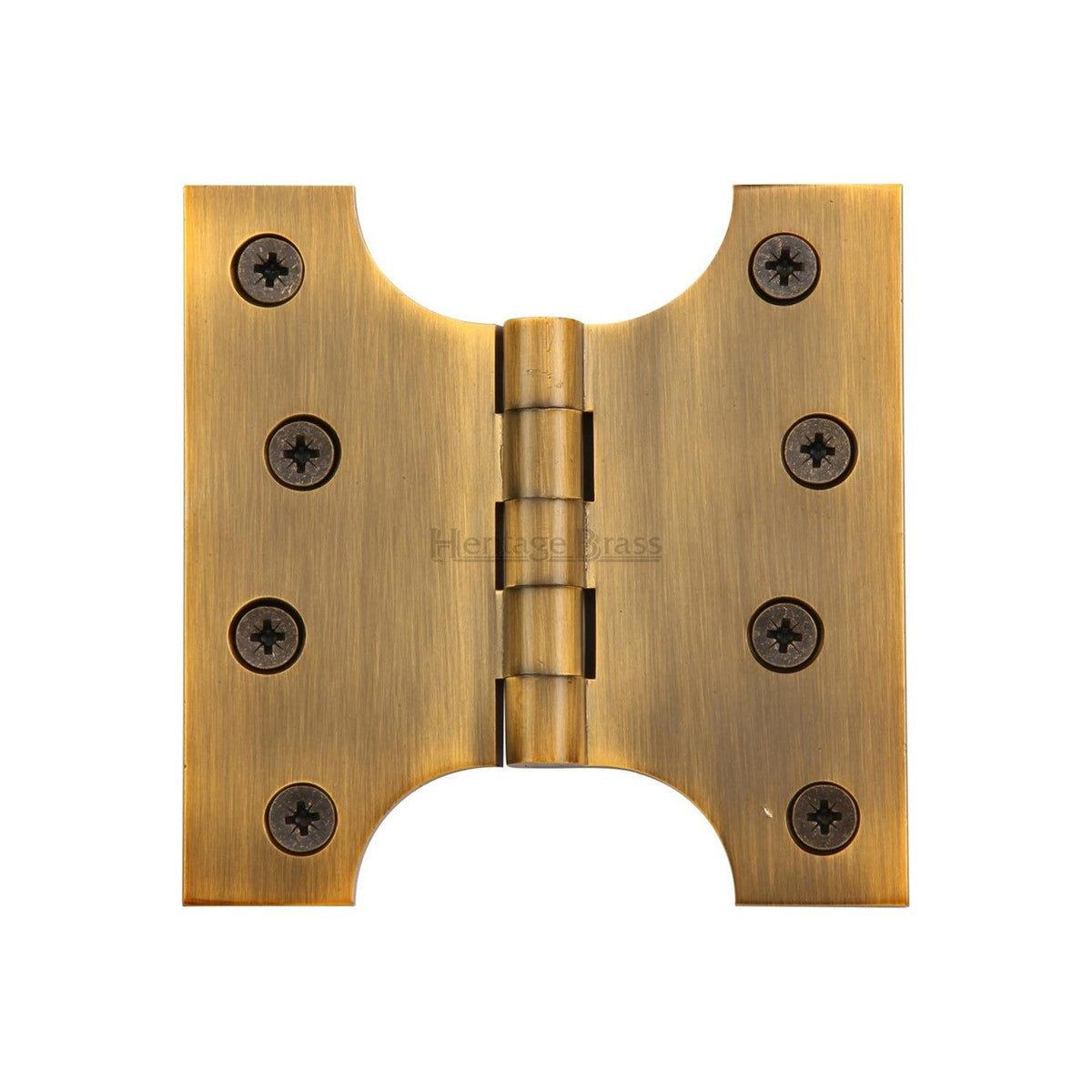 Hinge Brass with Ball Bearing - Antique Brass - 4" x 3"