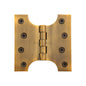Hinge Brass with Ball Bearing - Antique Brass - 4" x 3"