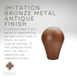 Croft - 7" Upright Rim Lock B120 by Croft Ironmongery