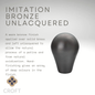 Croft - Knob Slide Action Bolt 6381 by Croft Ironmongery