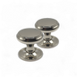 Beau Hardware Mortice Door Knobs - Polished Nickel by Beau- Hardware
