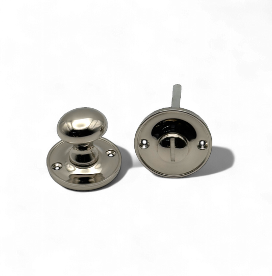 Beau Hardware Privacy Thumbturn & Release - Polished Nickel Set by Beau- Hardware