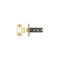 CE Tubular Latch 2 1/2" by M Marcus - Heritage Brass