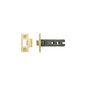 CE Tubular Latch 3" by M Marcus - Heritage Brass