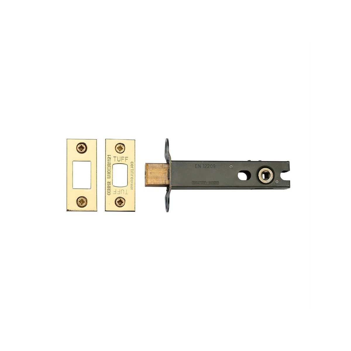 CE Tubular Deadbolt 4" by M Marcus - Heritage Brass