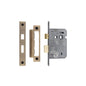 CE 3 Lever Bathroom Lock 2 1/2" by M Marcus - Heritage Brass