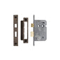 CE 3 Lever Bathroom Lock 2 1/2" by M Marcus - Heritage Brass