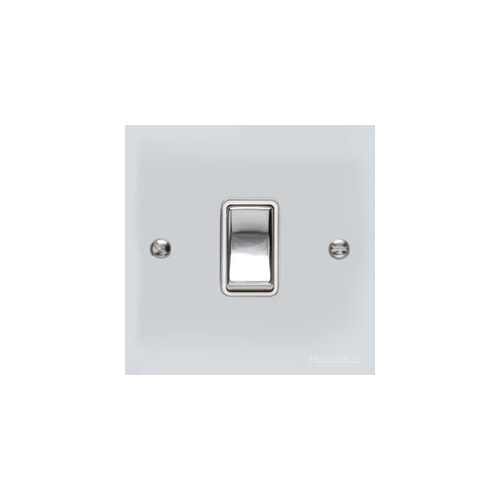 Richmond Elite Range Polished Chrome Switches & Sockets, LP2 - 1 Gang Rocker Switch by Heritage Brass By M-Marcus