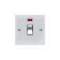 Richmond Elite Range Polished Chrome Switches & Sockets, LP2 - 20A Double Pole Switch with Neon by Heritage Brass By M-Marcus