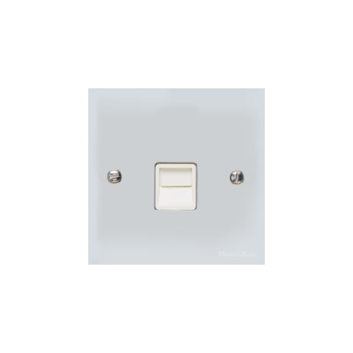 Richmond Elite Range Polished Chrome Switches & Sockets, LP2 - 1 Gang Master Line Socket by Heritage Brass By M-Marcus