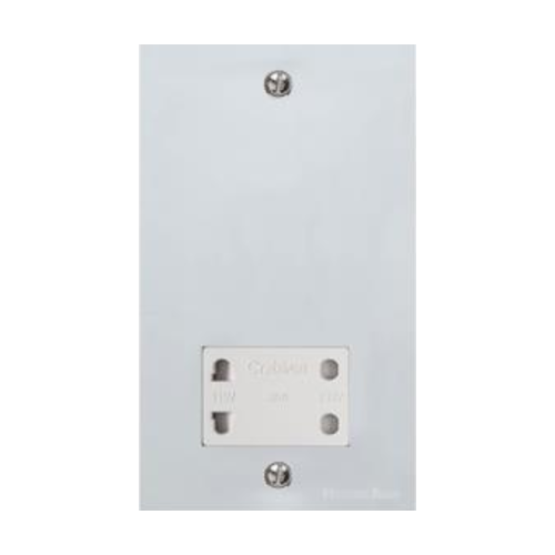Richmond Elite Range Polished Chrome Switches & Sockets, LP2 - Shaver Socket Output Voltage 110/240V by Heritage Brass By M-Marcus