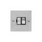 Richmond Elite Range Satin Chrome Switches & Sockets, LP3 - Switched Spur (13 Amp) by Heritage Brass By M-Marcus