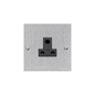 Richmond Elite Range Satin Chrome Switches & Sockets, LP3 - 5 Amp 3 Round Pin Socket by Heritage Brass By M-Marcus