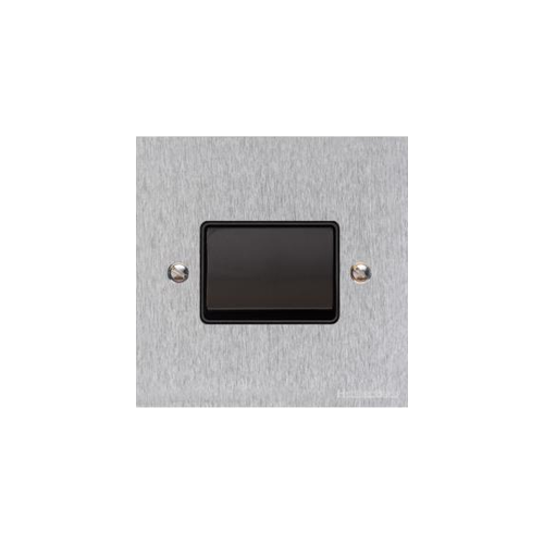 Richmond Elite Range Satin Chrome Switches & Sockets, LP3 - 6A Triple Pole Fan Isolator Switch by Heritage Brass By M-Marcus