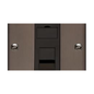 Richmond Elite Range Matt Bronze Switches & Sockets, LP9 - 1 Gang RJ11 by Heritage Brass By M-Marcus