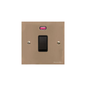 Richmond Elite Range Antique Brass Switches & Sockets, LP91 - 45A DP Cooker Switch with Neon (single plate) by Heritage Brass By M-Marcus