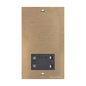 Richmond Elite Range Antique Brass Switches & Sockets, LP91 - Shaver Socket Output Voltage 110/240V by Heritage Brass By M-Marcus