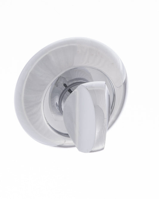 Mediterranean WC Turn and Release on Round "C" Rose - Polished Chrome - Default