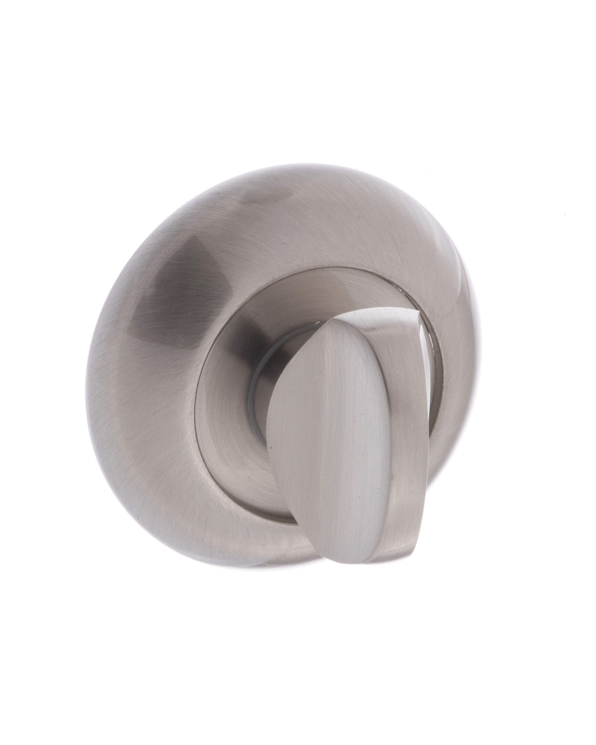 Mediterranean WC Turn and Release on Round "C" Rose - Satin Nickel - Default