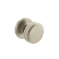 Millhouse Brass Harrison Solid Brass Knurled Mortice Door Knob on Concealed Fix Rose - Satin Nickel - Default