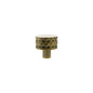 Millhouse Brass Chrysler Diamond Round Cabinet Knob Handle - Antique Brass - Default