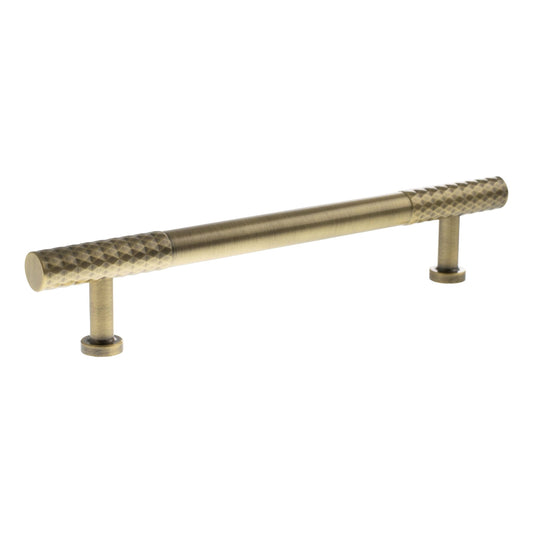 Millhouse Brass Chrysler Diamond T-Bar Cabinet Pull Handle 160mm - Antique Brass - Default