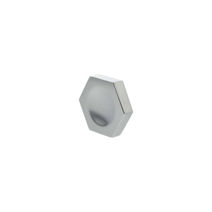 Millhouse Brass Pennington Hexagonal Finger Pull Cabinet Knob Handle - Polished Chrome - Default