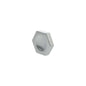 Millhouse Brass Pennington Hexagonal Finger Pull Cabinet Knob Handle - Polished Chrome - Default