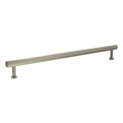 Millhouse Brass Pennington Hexagonal T-Bar Cabinet Pull Handle 320mm - Satin Nickel - Default