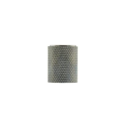 Millhouse Brass Watson Cylinder Knurled Cabinet Knob on Concealed Fix - Polished Chrome - Default