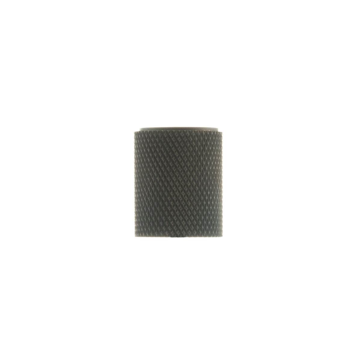 Millhouse Brass Watson Cylinder Knurled Cabinet Knob on Concealed Fix - Urban Dark Bronze - Default