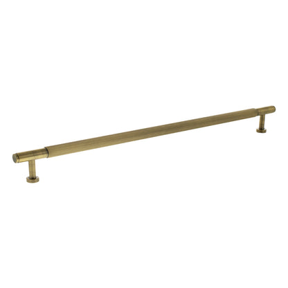 Millhouse Brass Battersea Linear T-Bar Cabinet Pull Handle 320mm - Antique Brass - Default