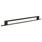 Millhouse Brass Empire Slim Cabinet Pull Handle on Backplate 320mm - Urban Dark Bronze - Default